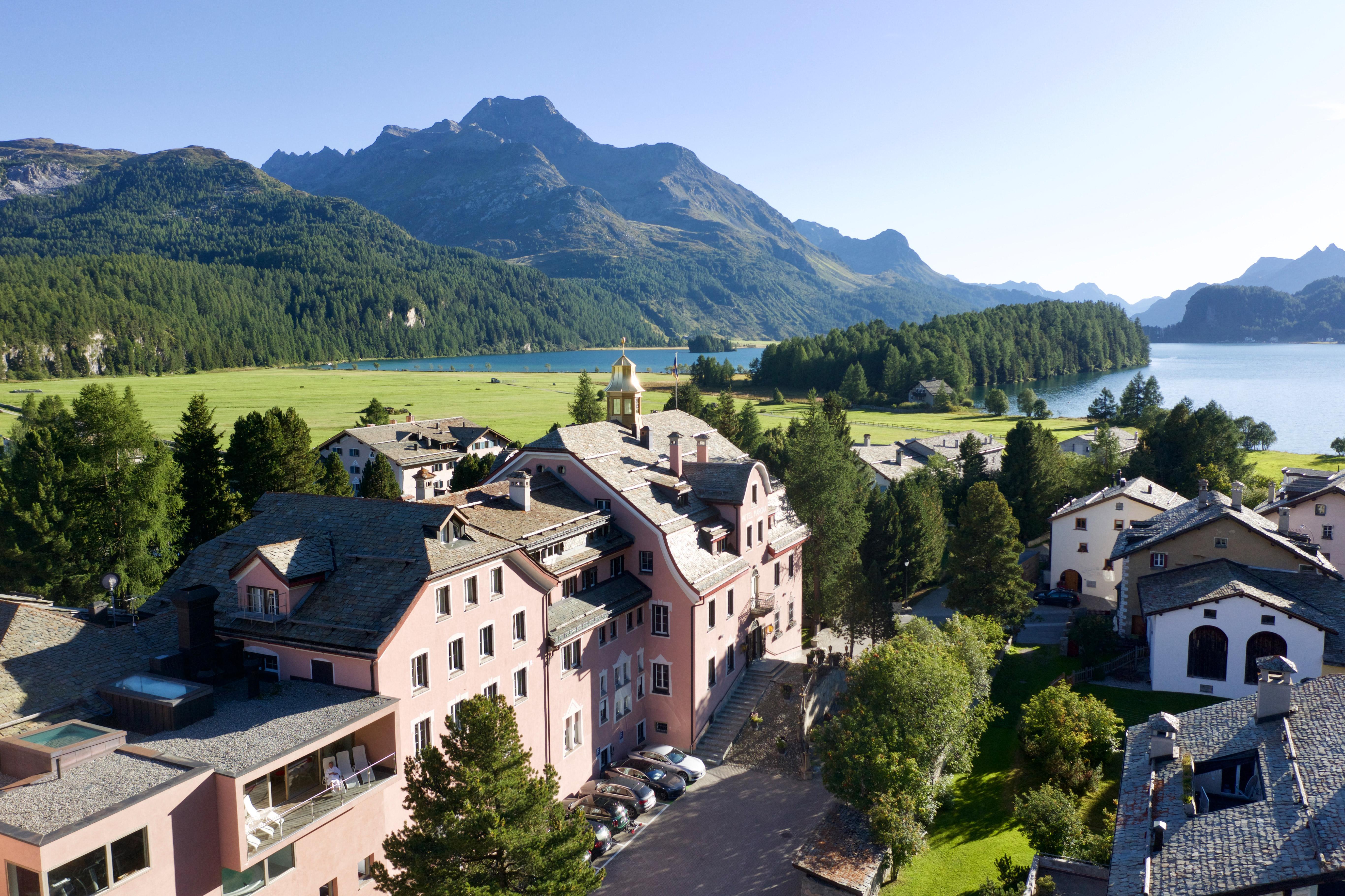 Parkhotel Margna Superior Sils im Engadin Exterior foto