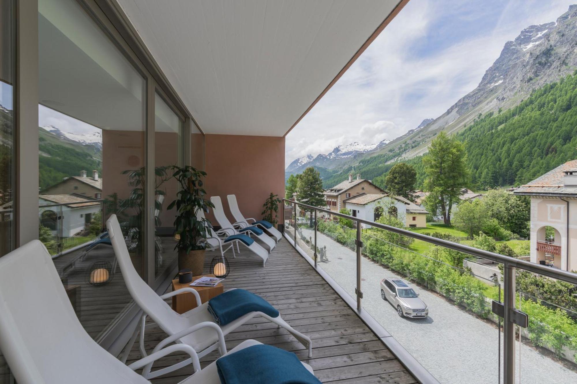 Parkhotel Margna Superior Sils im Engadin Exterior foto