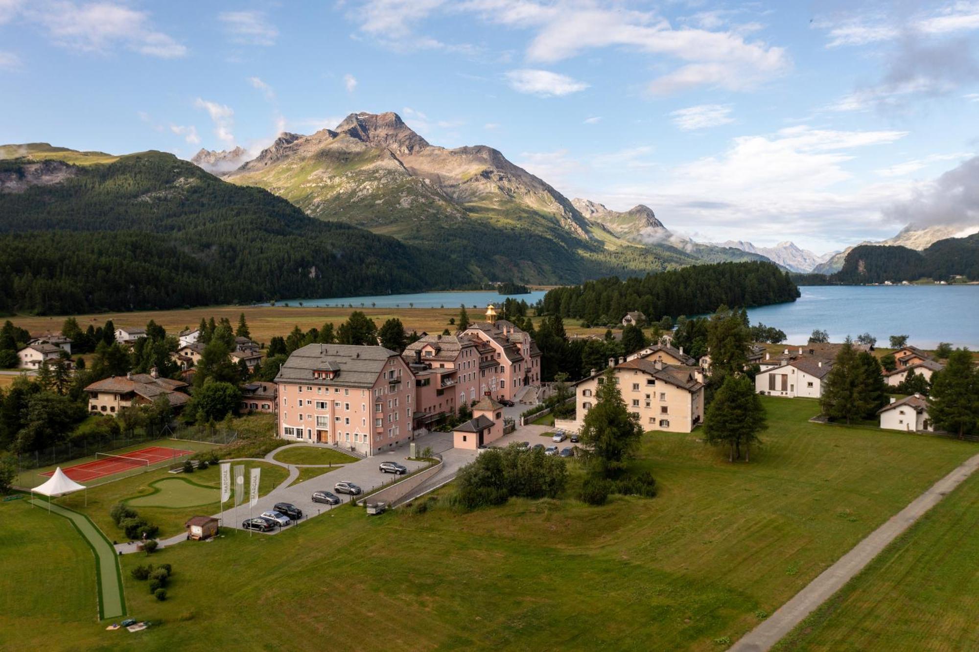 Parkhotel Margna Superior Sils im Engadin Exterior foto